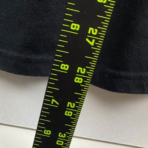 Merona Men's Polo Shirt XL Black Cotton/Polyester Blend - Picture 5 of 7